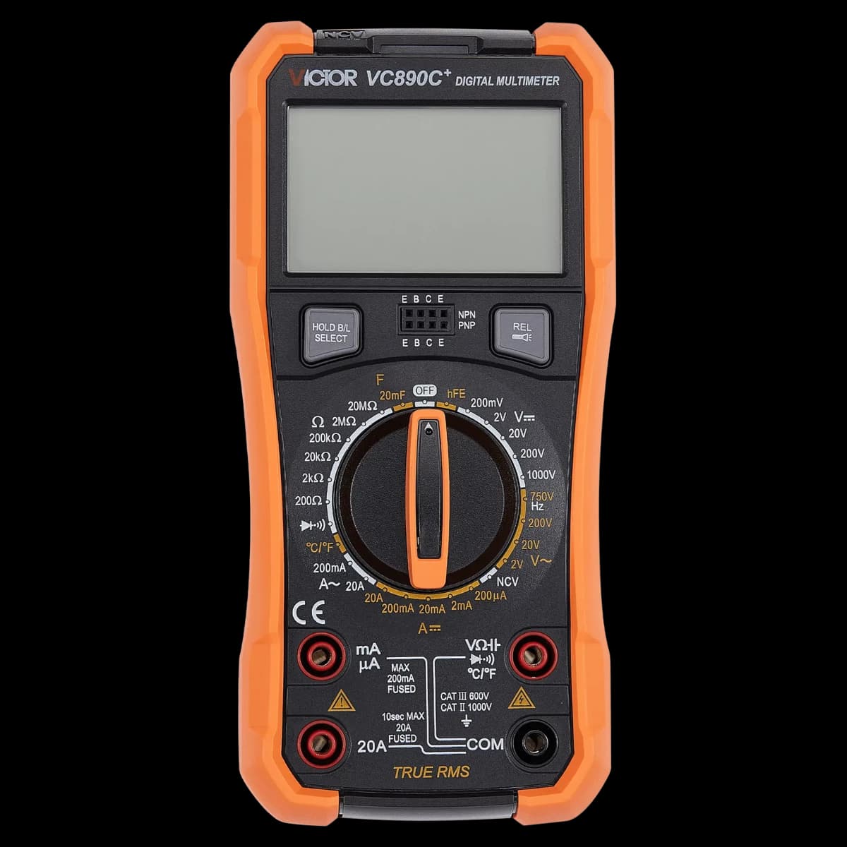 Victor Vc890c+ Digital Dmm Multimeter Ohm Voltmeter
