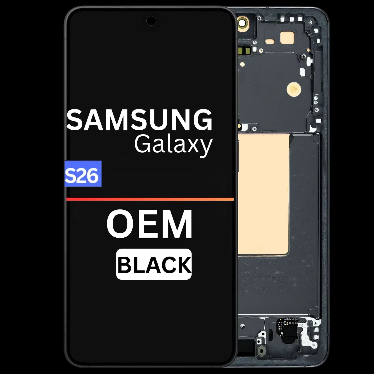 Samsung Galaxy S26 Assembly With Frame Oem Glass Change