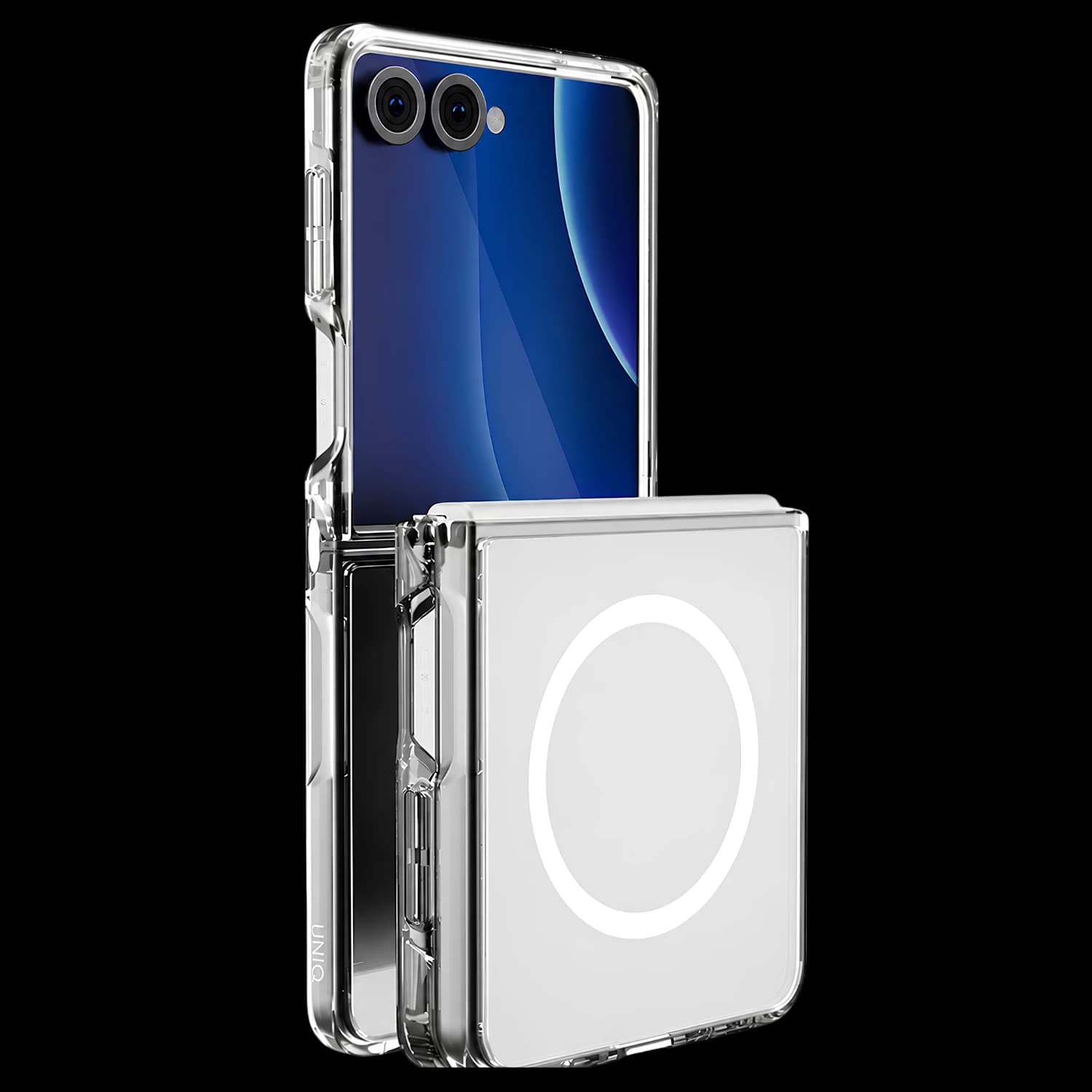 CLEAR CASE FOR Samsung Z FLIP 8