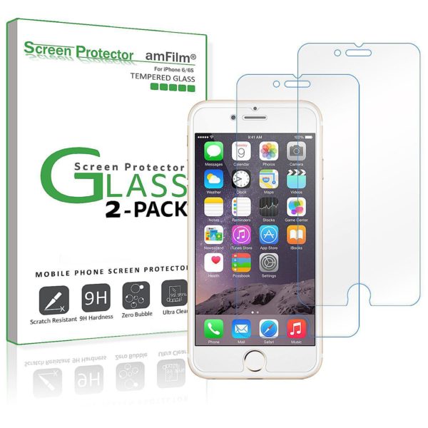 screen protector glass 2 pack