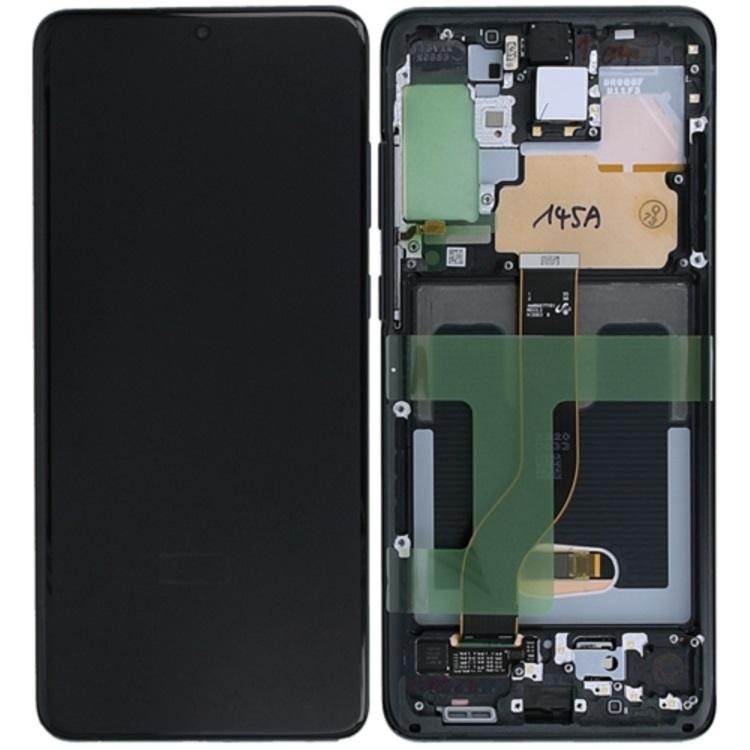 Samsung Galaxy S20 Plus  5g  Assembly With Frame (cosmic Black) - Pulled (a Grade)