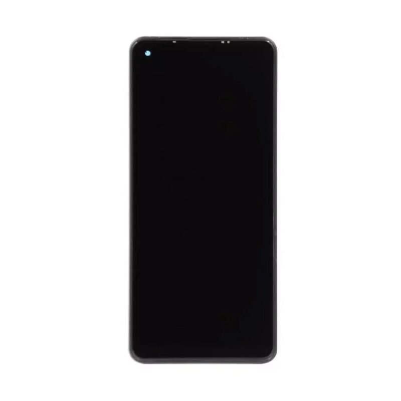 Samsung Galaxy A21 (a215 / 2020) Assembly With Frame (black) - Oem (glass Change)