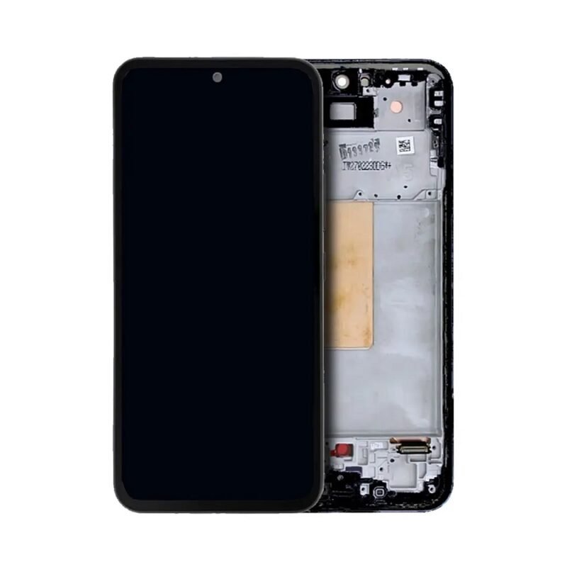 Samsung Galaxy A54 5g (a546/2023) Assembly With Frame (black ) - Oem (glass Change)