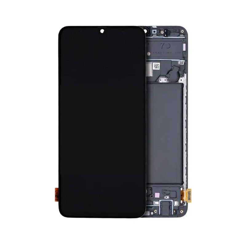 Samsung Galaxy A70 (a705 / 2019)  Assembly With Frame (black ) - Oled