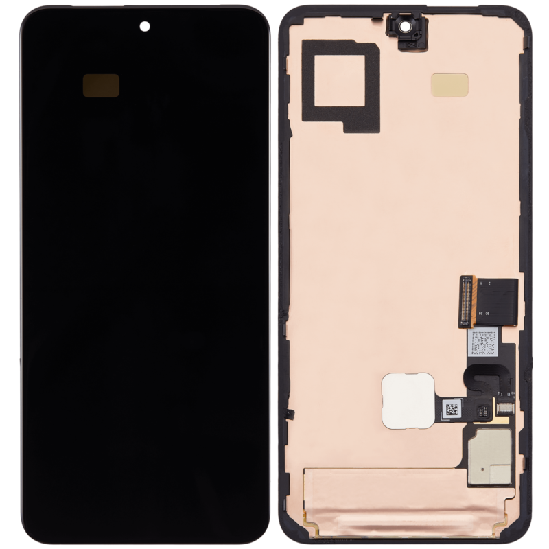 Oled Assembly With Frame Compatible For Google Pixel 8 - Service Pack