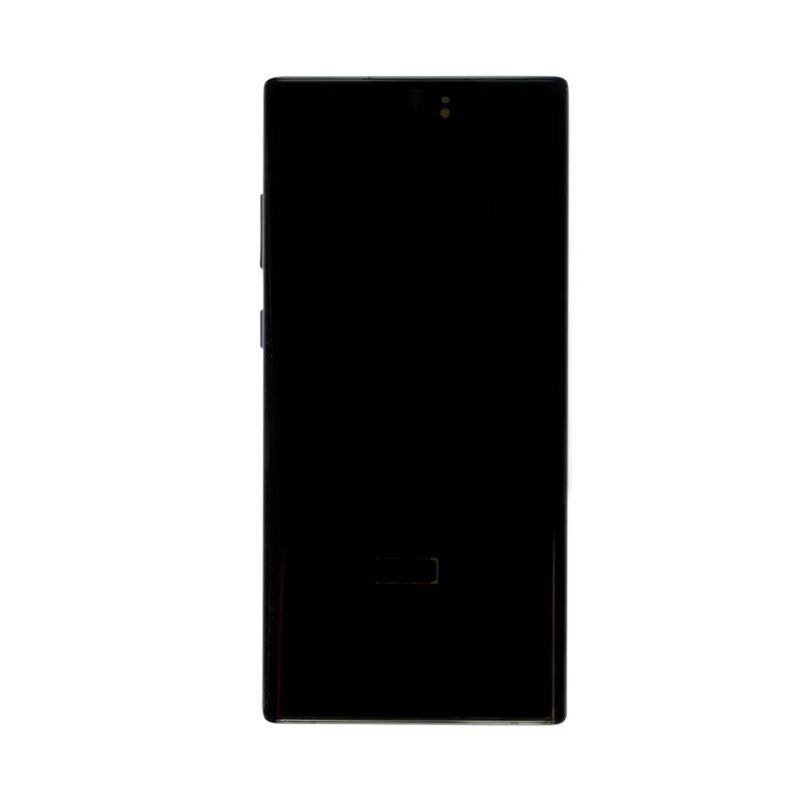 Samsung Galaxy Note 10 Plus (n975 / 2019) Assembly With Frame (aura Black) - Oem (glass Change)