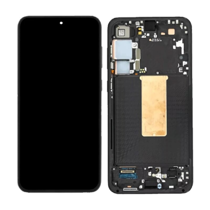 Samsung Galaxy S23 Plus 5g  Assembly With Frame (phantom Black) - Oem (glass Change)