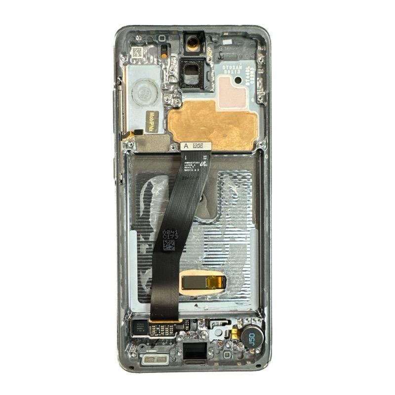 SAMSUNG GALAXY S20 5G ASSEMBLY WITH FRAME - PULLED (A GRADE)