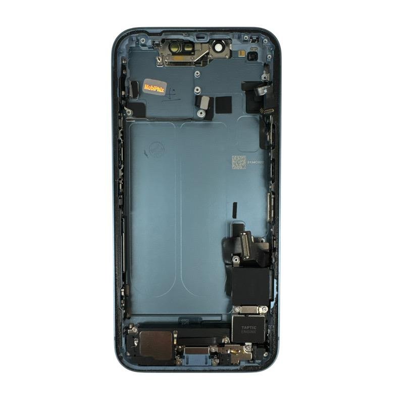 Oled Assembly For Apple Iphone 14 With Frame : Pulled (grade A) Blue