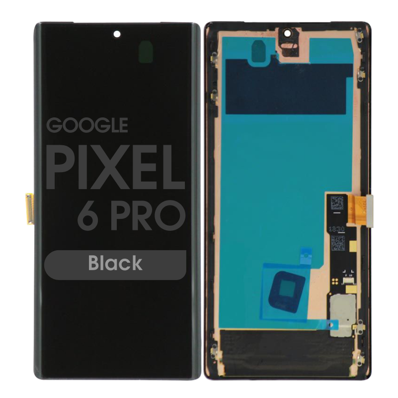 Oled Assembly With Frame Compatible For Google Pixel 6 Pro - Pulled(grade A)