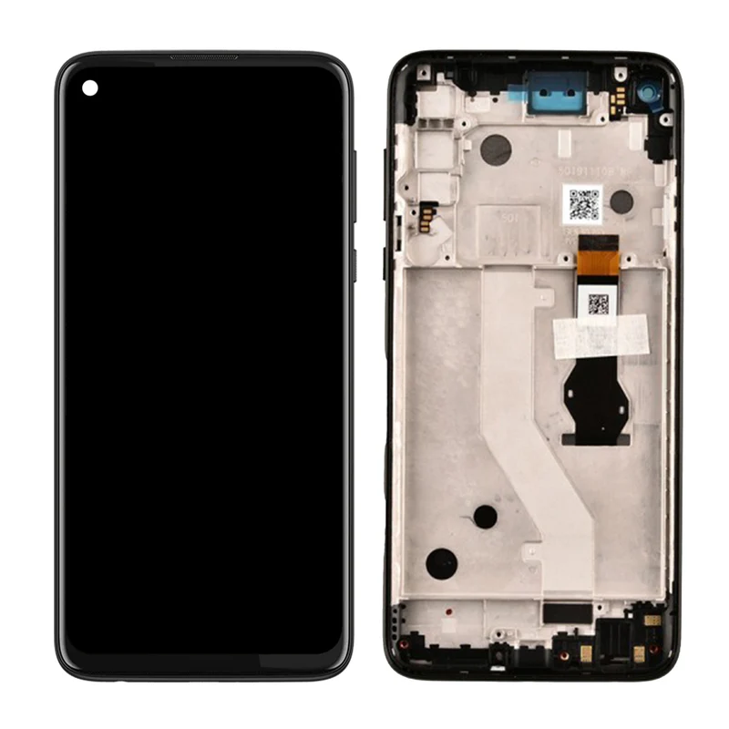 Lcd For Moto G8 Power (xt2041-1 / 2020) With Frame  -  Oem