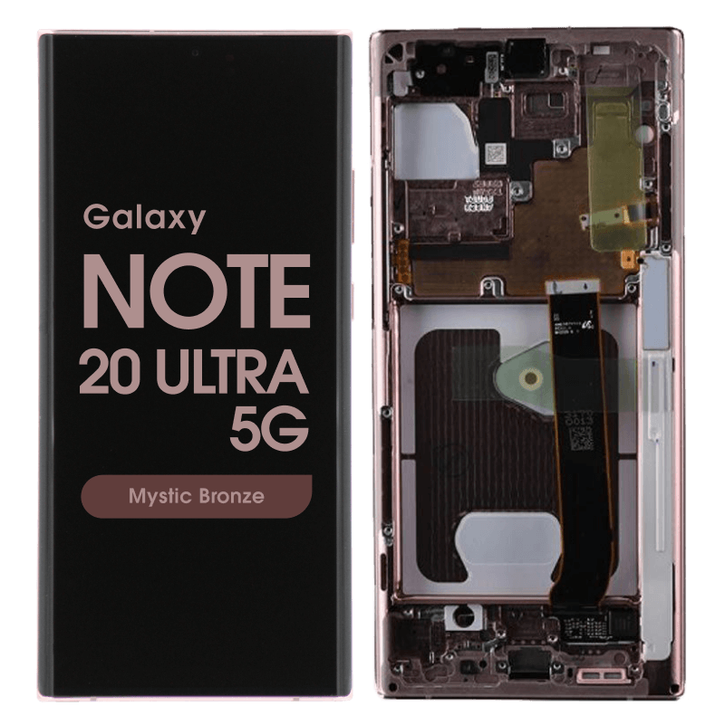 Samsung Galaxy Note 20 Ultra 5G (N986) Assembly With Frame - Oem (Glass Change)