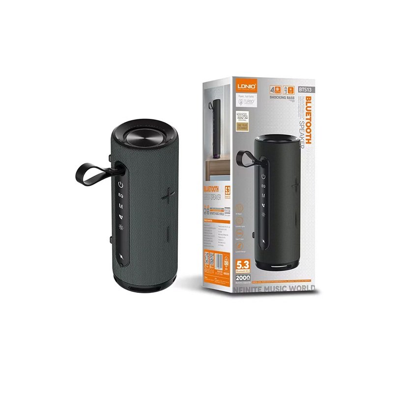 Ldnio Bts13 Wireless Bt Bass Hifi Speaker - Black