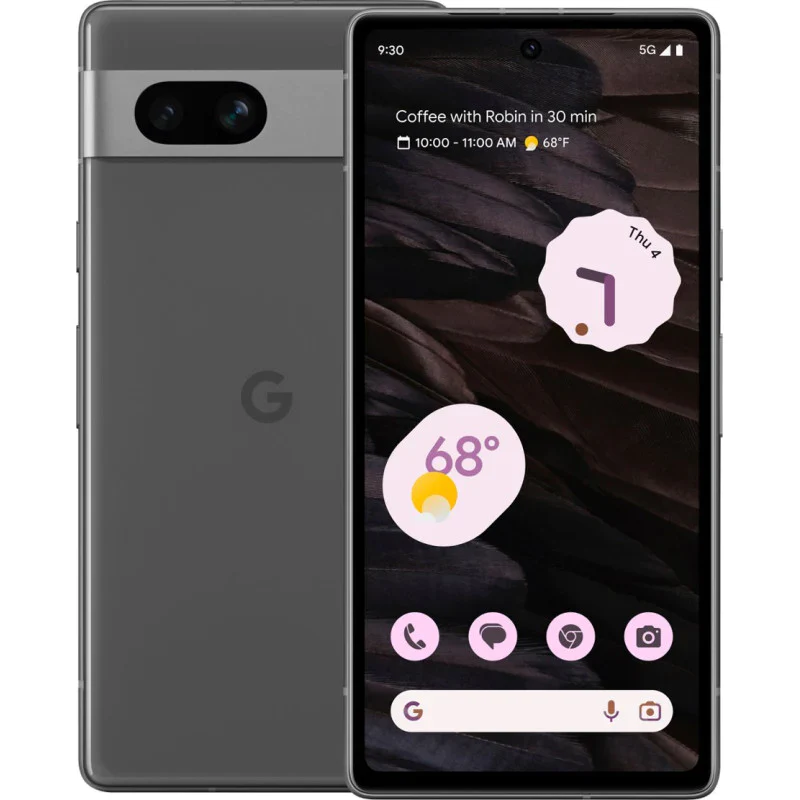 Google Pixel 7a 5g 128gb  Charcoal Black - Brand New