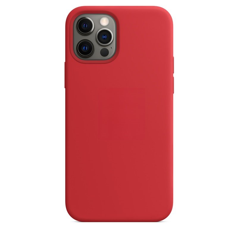 Silicone Case For Iphone 12 Mini - Red