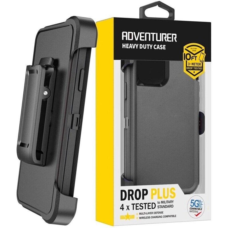 Adventurer Heavy Duty Case With Belt Clip For  Iphone Xs Max