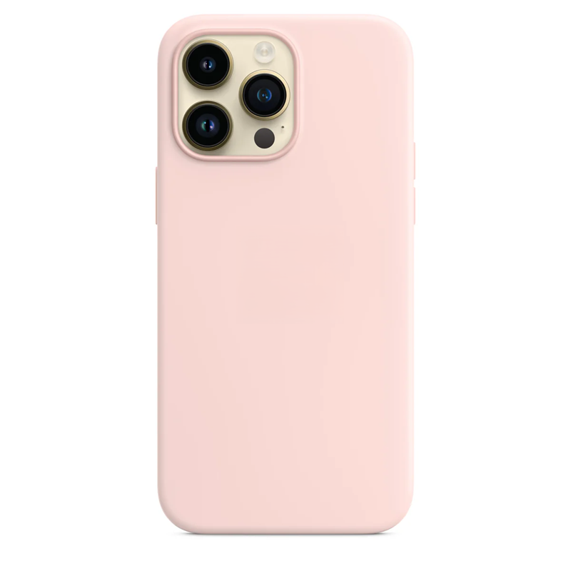 Silicone Case For Iphone 14 Pro - Skin Pink