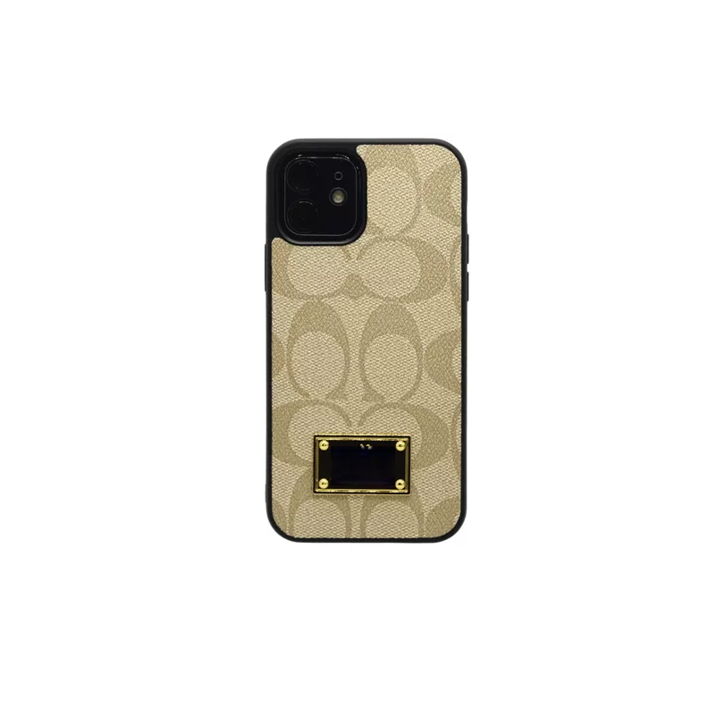 TPU HYBRID C TEXTURE DESIGN FOR IPHONE 12 / 12 PRO - BEIGE