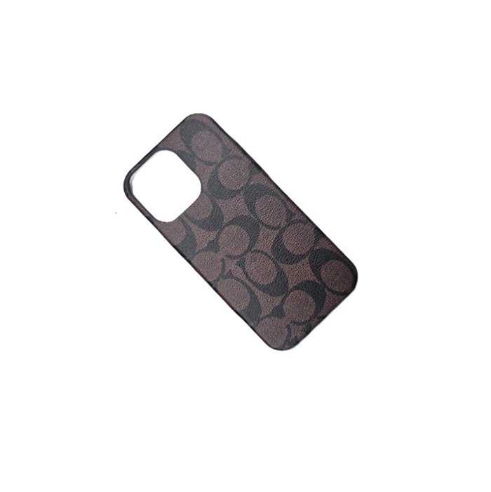 TPU HYBRID C TEXTURE DESIGN FOR IPHONE 16 PRO MAX - BROWN