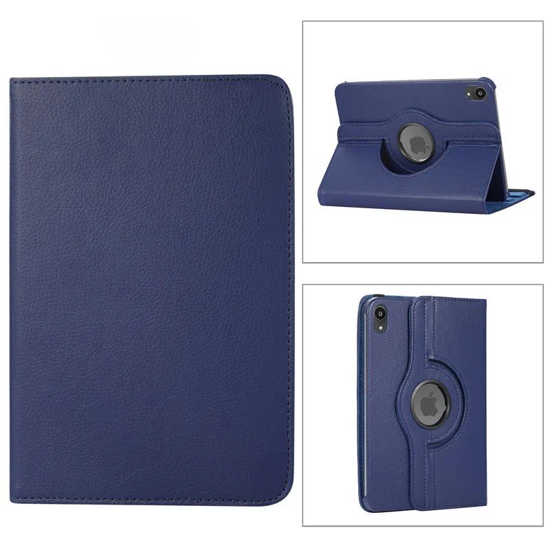 360 Rotating Case For Apple Ipad 9.7 - Navy Blue