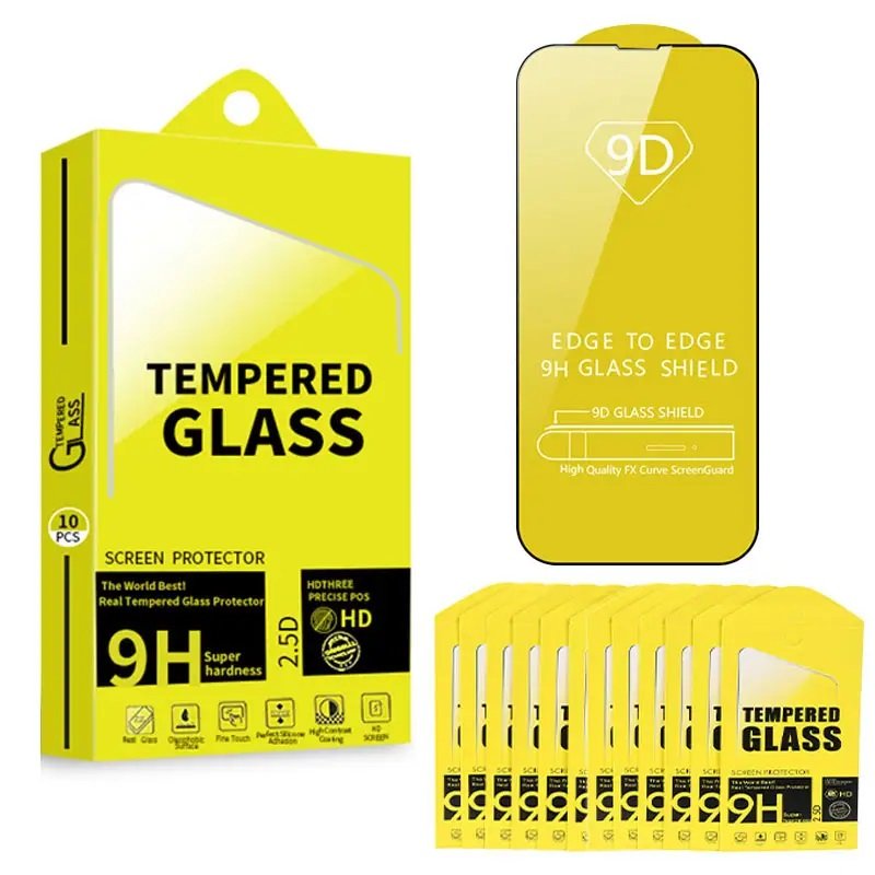 Apple Iphone  14 Pro Full Glue Tempered Glass Screen Protector