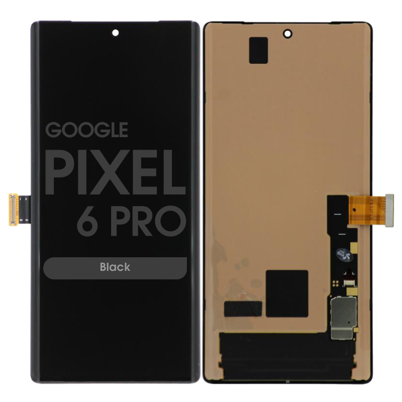Oled Assembly With Frame Compatible For Google Pixel 6 Pro - Oled Pulled (grade A)