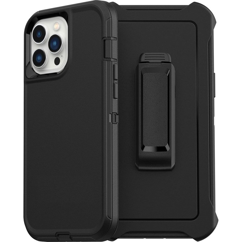 Ottr Hard Clip Case With Back Clip For Iphone 11 - Black