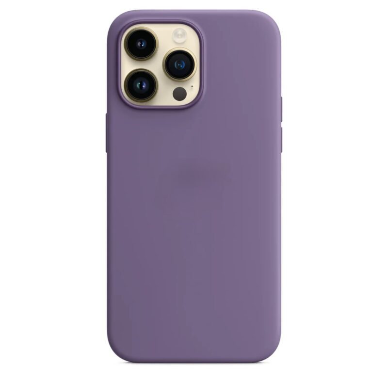 Silicone Case For Iphone Xs Max - Purple