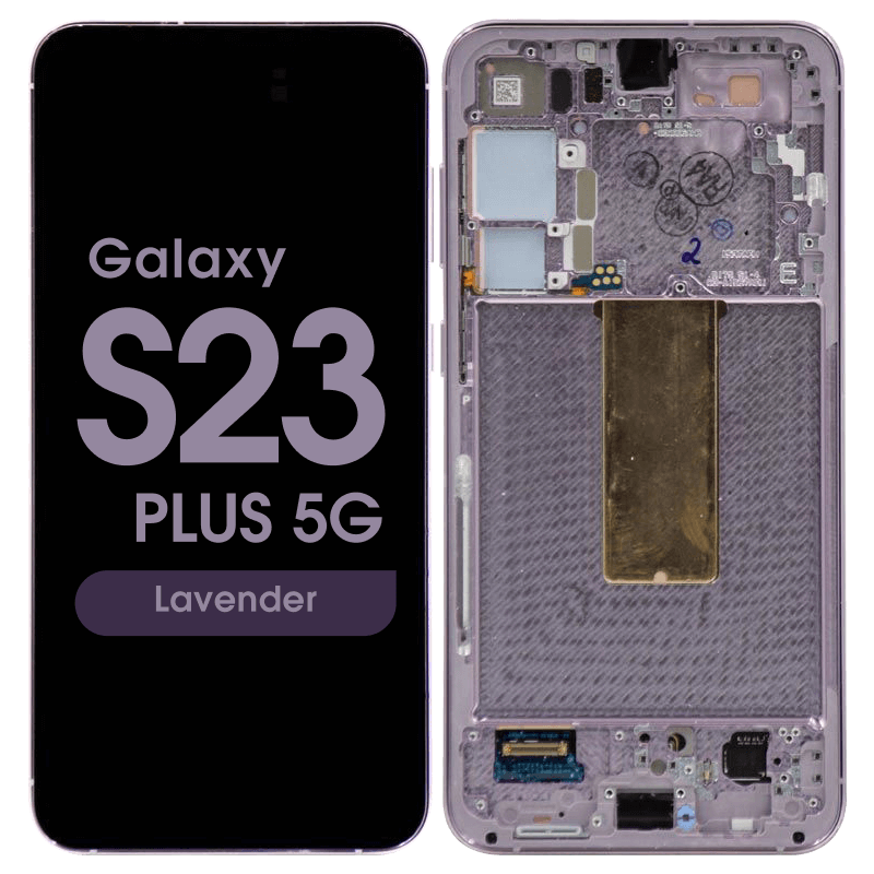 Samsung Galaxy S23 Plus 5g Assembly With Frame ( Lavender ) - Service Pack