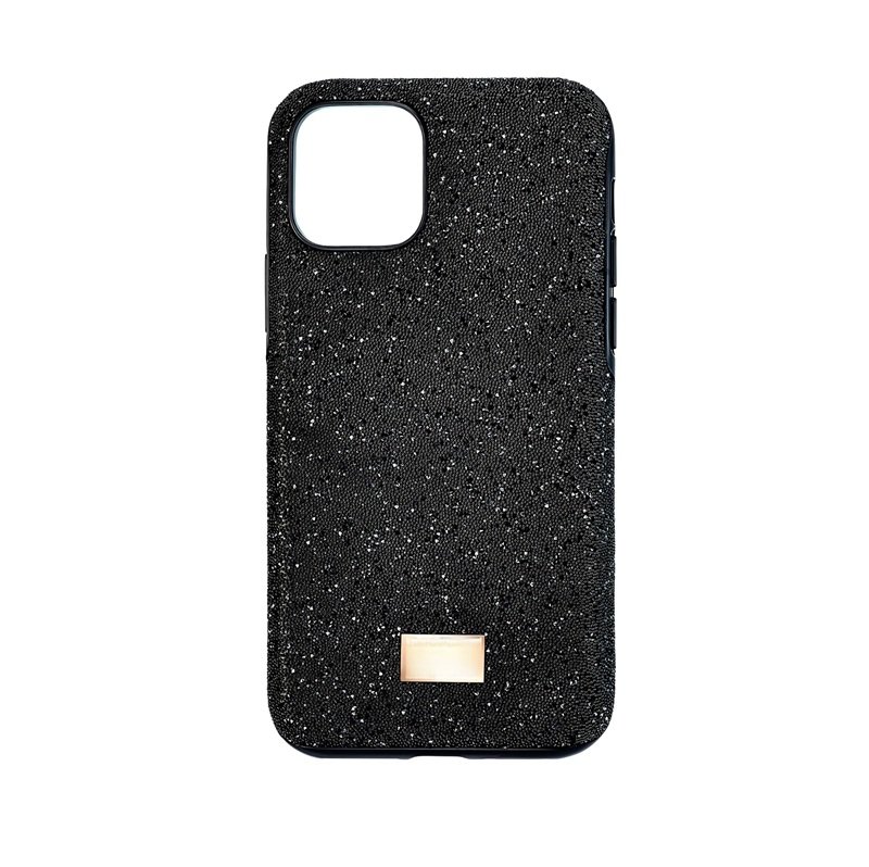 GLITTER AND SPARKLING DIAMONDS FOR IPHONE 15 PRO -  BLACK