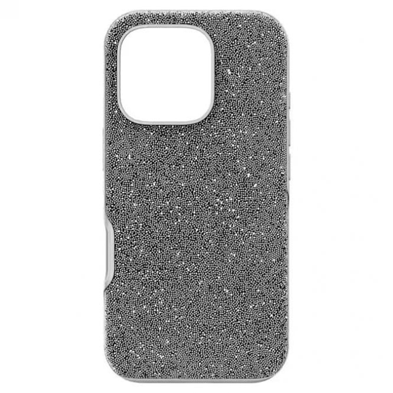 GLITTER AND SPARKLING DIAMONDS FOR IPHONE 15 PRO -  SILVER