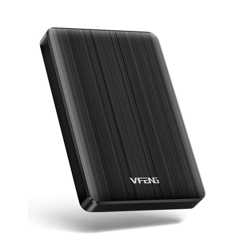 Vfeng 320 Gb Portable External Hard Drive - Black
