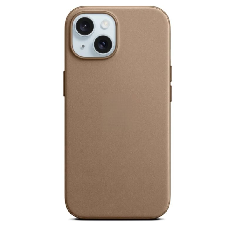 FINEWOVEN CASE WITH MAGSAFE FOR IPHONE 15 PRO - DARK BROWN