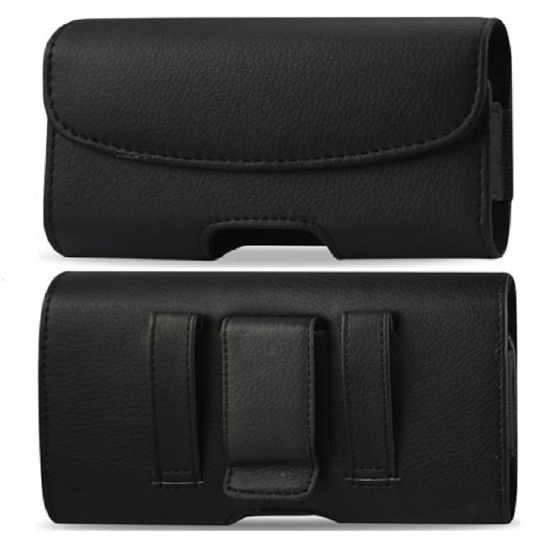 Leather Pouch Protective Carrying for iPhone 11 / 12 / 13 / 14 / 15 / 16