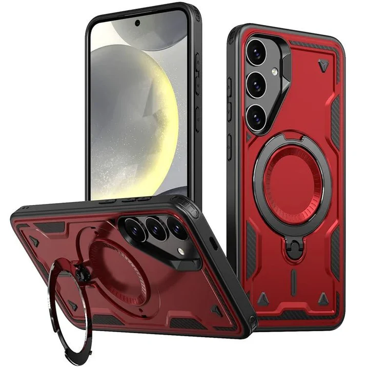 ARMOURY MAGSAFE RING CASE FOR SAMSUNG GALAXY S25 ULTRA - RED