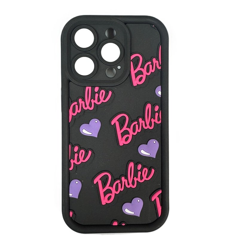 Tpu Rubber Designer Case for Iphone 12 / 12 Pro - Barbie