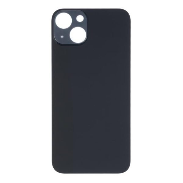 Back Glass For Apple Iphone 14 Plus With Magsafe Plate : Black