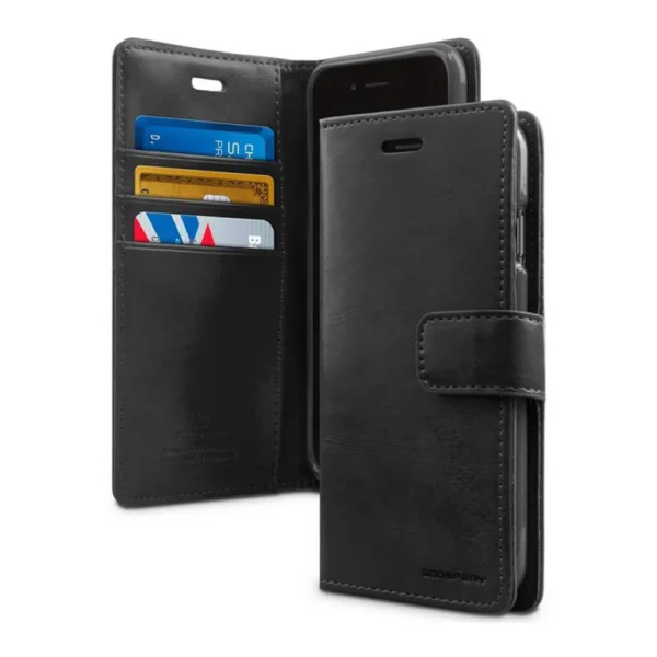 Goosery Blue Diary Samsung S25 Plus -black