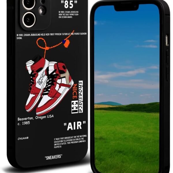 Hard Sports Case For Iphone 11 - Air Swoosh Black