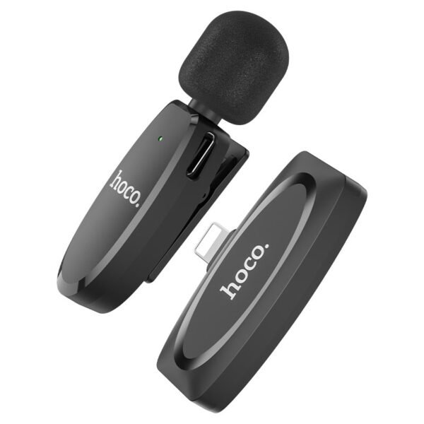 Hoco L15 Iphone Lightning Crystal Lavalier Wireless Digital Microphone