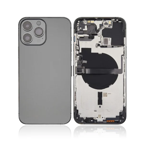 Housing For Iphone 13 Pro : Pulled - Black