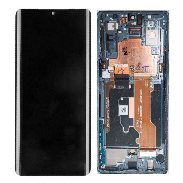 Lg Velvet 5g Lcd With Frame : Pulled (grade A) Pink