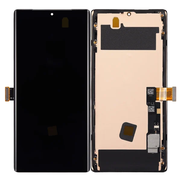 Oled Assembly With Frame Compatible For Google Pixel 6 Pro - Pulled(grade A)