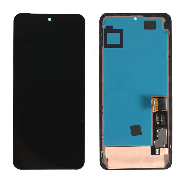 Oled Assembly With Frame Compatible For Google Pixel 8 - Service Pack