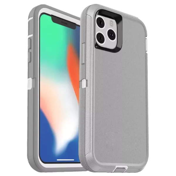 Ottr Hard Clip Case With Back Clip For Iphone 14 Pro Max - Grey