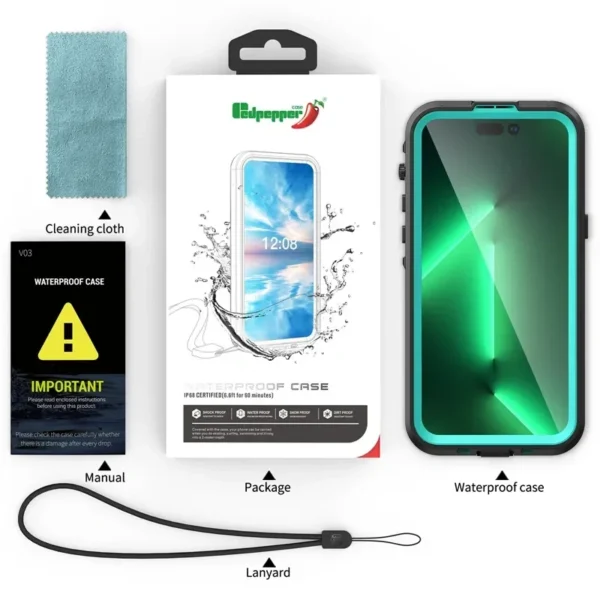 Redpepper Ip68 Waterproof Magsafe Phone Case For Iphone 13 / 14