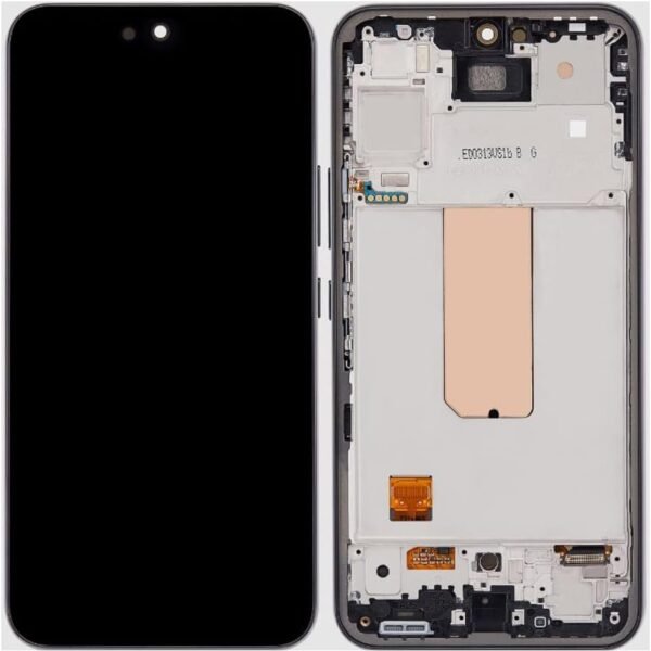 Samsung Galaxy A54 5g (a546/2023) Assembly With Frame (black) - Oled