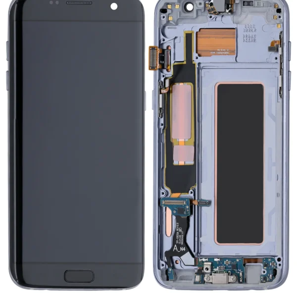 Samsung Galaxy S7 Edge  Assembly With Frame (black) - Pulled(grade A)