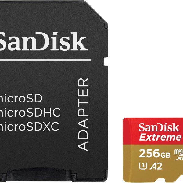 Sandisk Sd Card 256gb – High-speed Data Storage, Compact Design