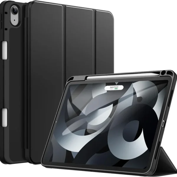 Smart Case With Pencil Holder For Ipad Pro 11 2024 - Black